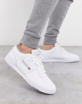 Reebok Workout Low Krem - Muške Tenisice | 34687AEUY